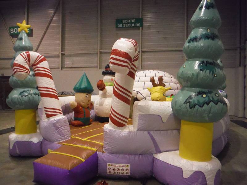 animation gonflable de noel sur la ciotat et cassis