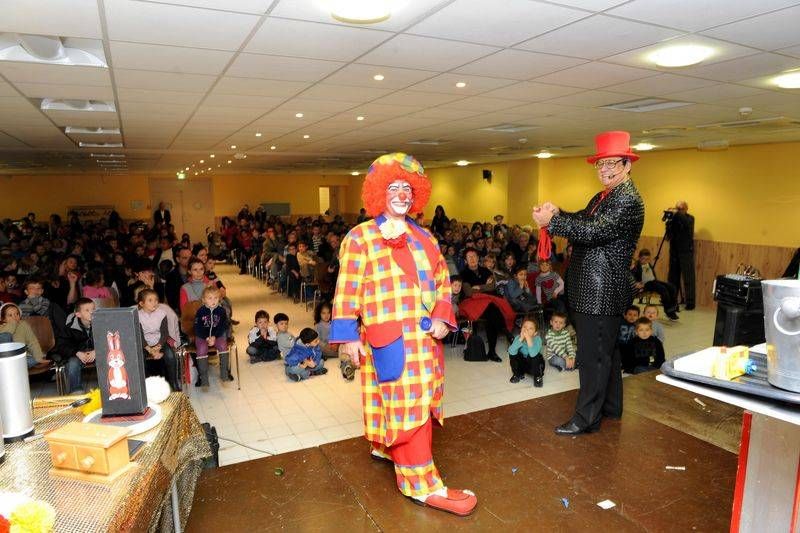 Spectacle de magie avec clowns pour Noël à Nice