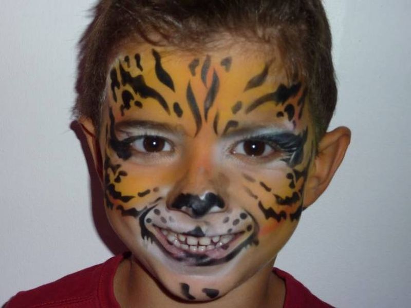 maquillage enfant pour arbre de noël
