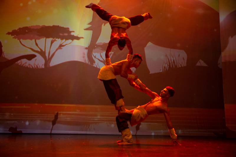 NOEL AU CŒUR DE LA JUNGLE, La légende du Lion au Palais des Sports de Marseille