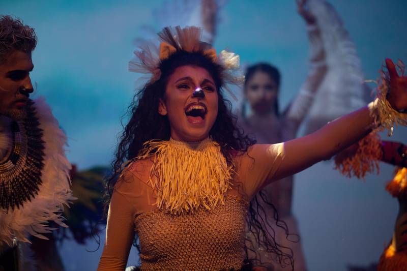 NOEL AU CŒUR DE LA JUNGLE, La légende du Lion au Palais des Sports de Marseille