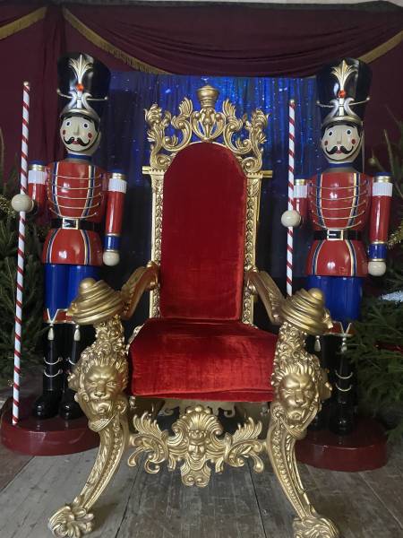 location trône du père noël à Marseille, Aix en Provence et Martigues