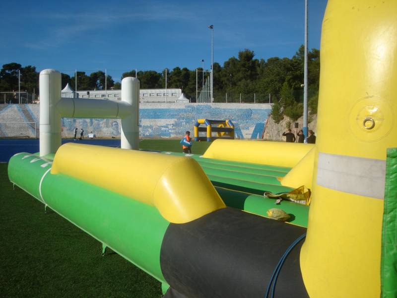 le tire a l'élastique rugby