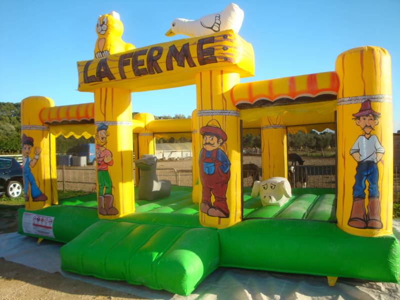 louer une ferme gonflable pour enfant a aix en provence