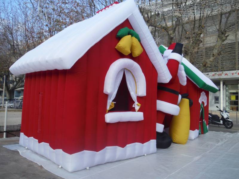 decoration gonflable pour noel a la ciotat et cassis