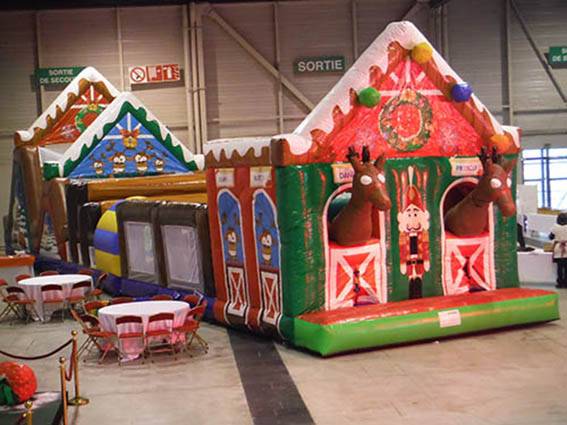 animation noel et chateau gonflable sur vitrolle et marignane