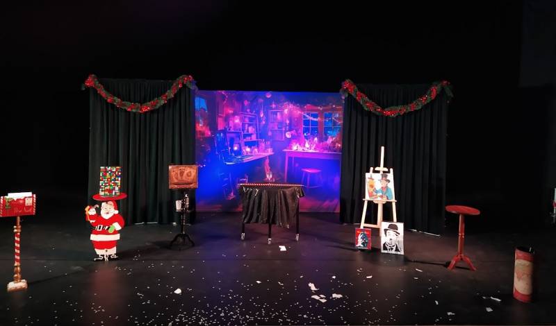 Spectacle magie de noël pour entreprise à Aubagne et Gémenos