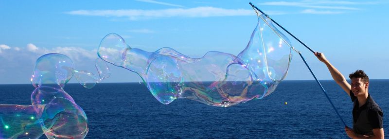 Animation bulles géantes