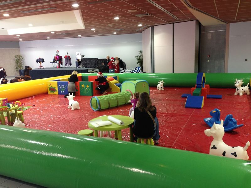 Aire de jeux modulable pour anniversaire d'entreprise à Cannes