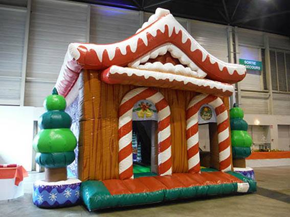 structure gonflable de noël pour fête de comité d'entreprise à Martigues, Istres et Salon de Provence