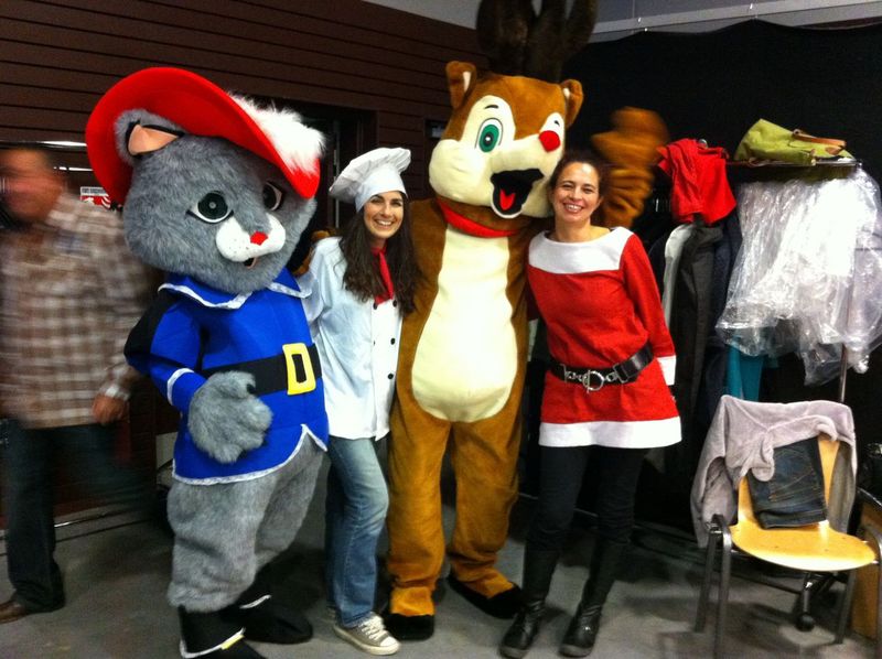 location peluche géant pour noël à Aix en provence