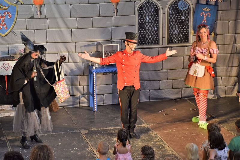 spectacle pour l'arbre de noël du CSE à Avignon