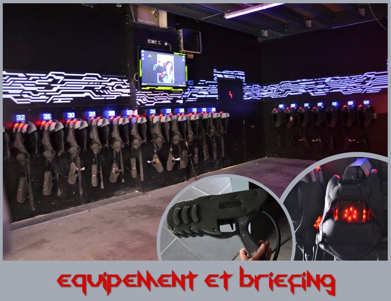 Arbre de Noël au Laser Game de Plan de campagne