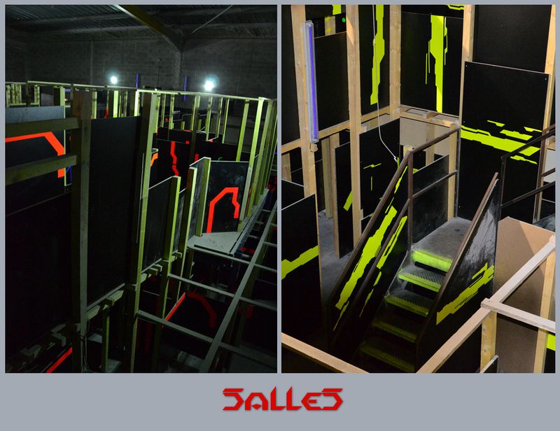 Arbre de Noël au Laser Game de Plan de campagne