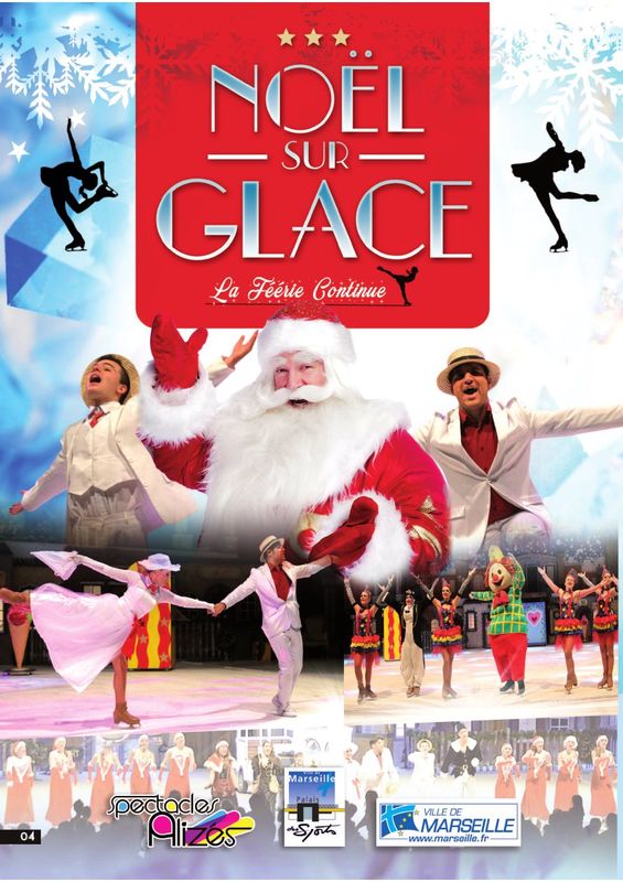 spectacle de NOËL SUR GLACE au Palais des Sports de Marseille
