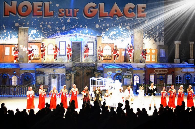 spectacle de NOËL SUR GLACE au Palais des Sports de Marseille