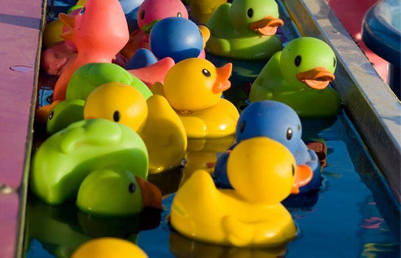 Stand de pêche aux canard à Marseille