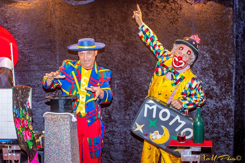 Show avec clown, ventriloquie et magie à Cavaillon