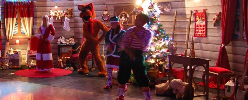 Arbre de noël à Aubagne dans la région sud