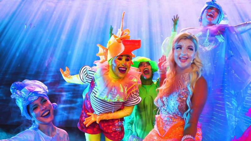 Comédie musicale La Petite Sirène, un spectacle pour toute la famille.