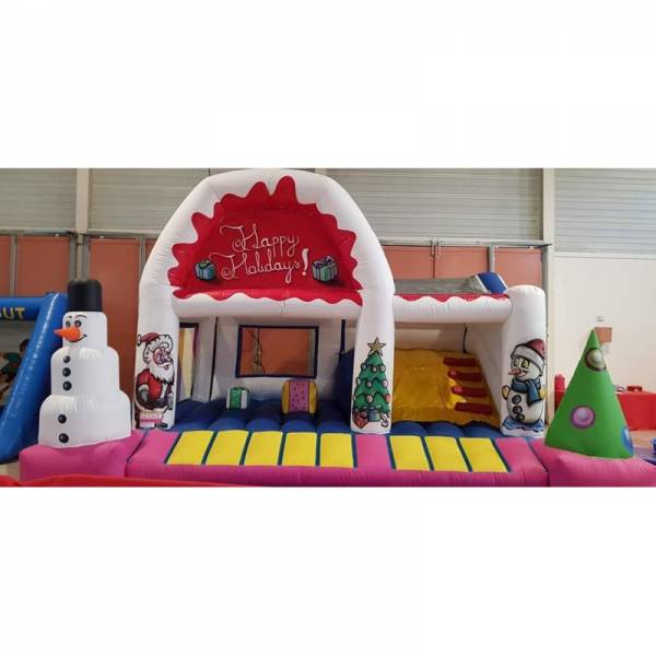 location chateau gonflable de noël au rove et à château-neuf les martigues