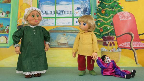 Spectacle de marionnettes TIM ET LE SECRET DE NOËL pour arbre de noël de CSE à Marseille, Aix en provence et Avignon